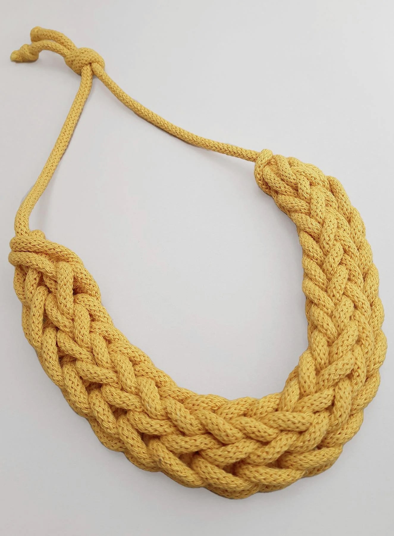 Finger Knit Necklace Macrame Kit