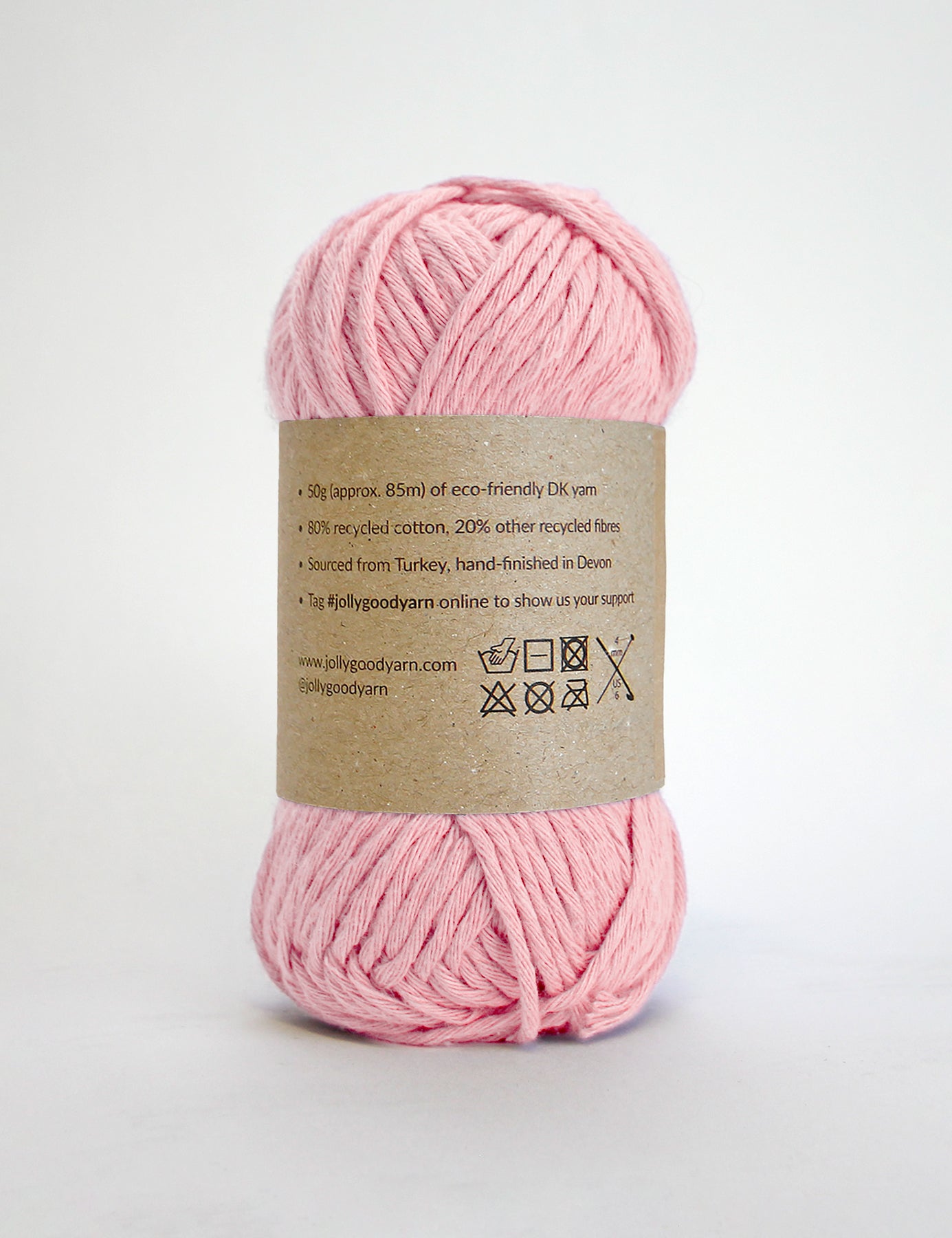 Gidleigh Pink DK Recycled Yarn (50g)
