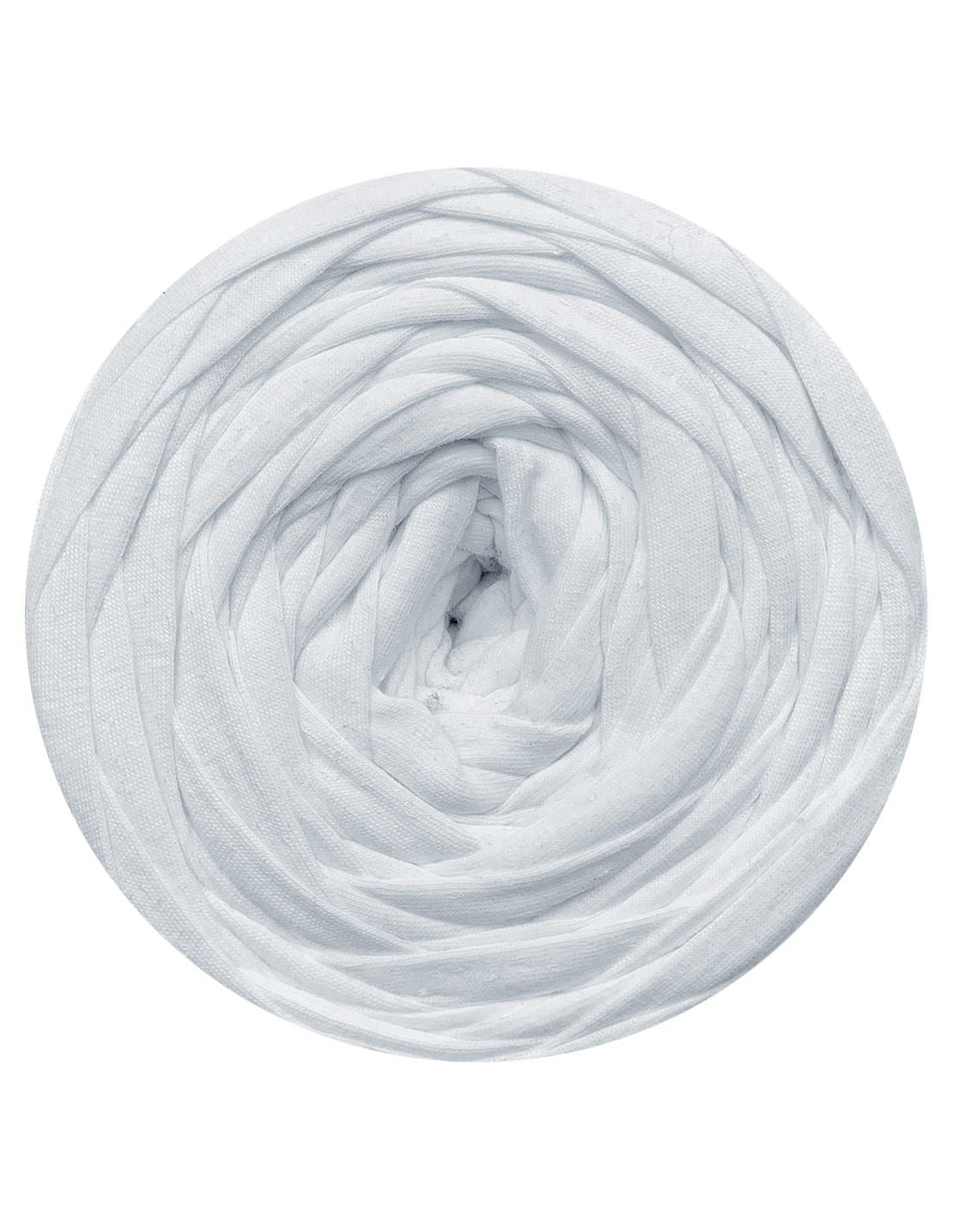 Glacier White t-shirt yarn (100-120m)