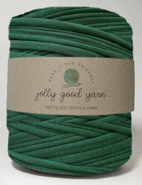 Forest green t-shirt yarn (100-120m)