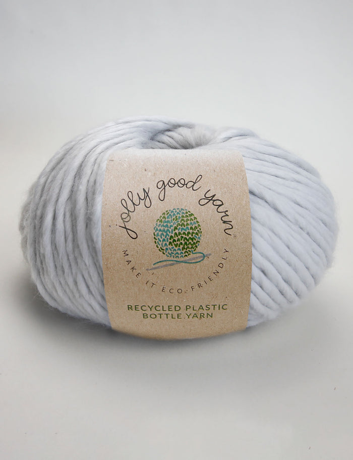 Recycled textile yarn - colour grey