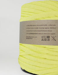 Pale yellow t-shirt yarn (100-120m)