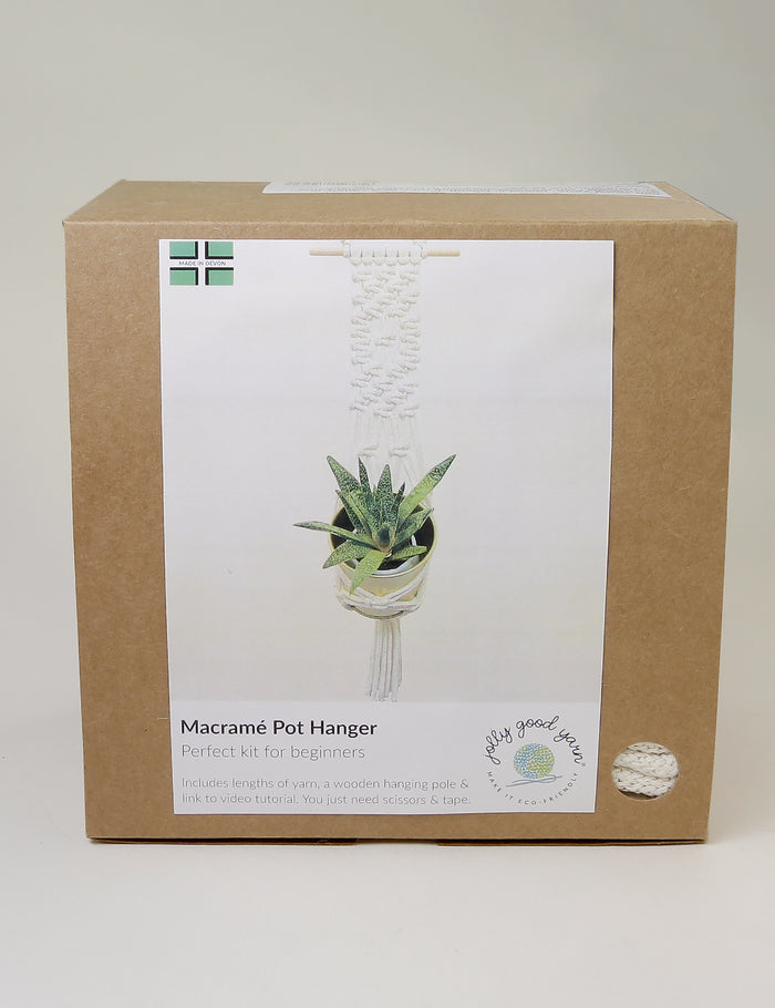 Macrame Pot Holder / Hanger Kit