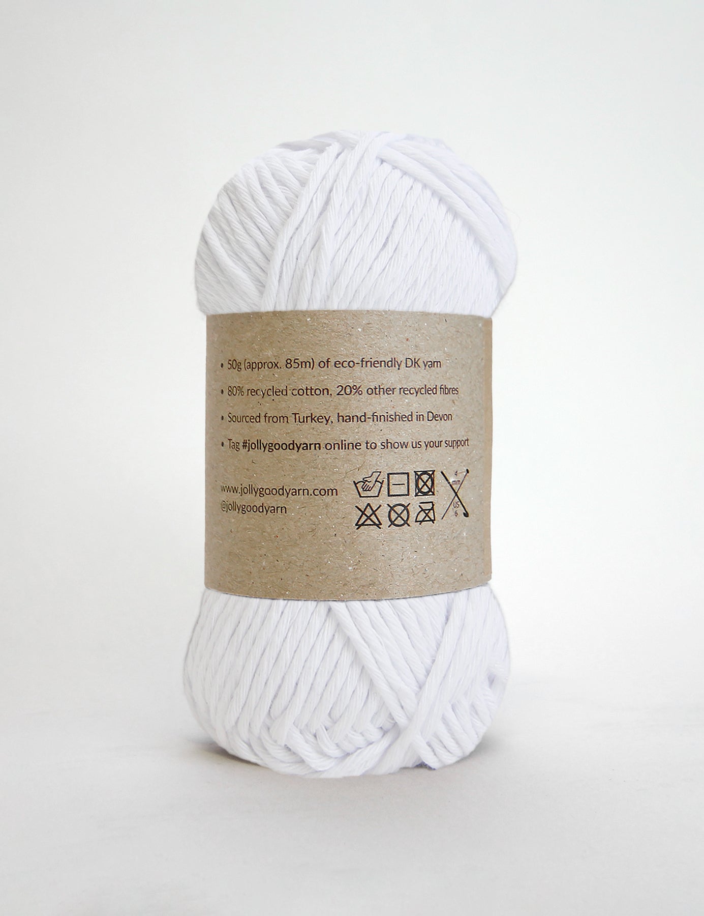 Sandford White DK Recycled Yarn (50g)