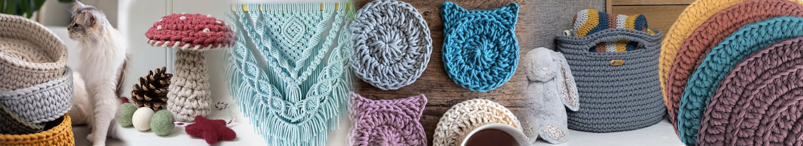 T-Shirt and Macrame Yarn Ideas