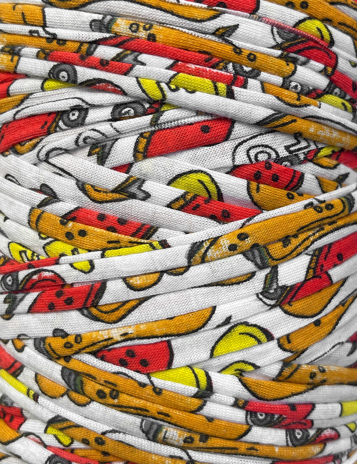 Skateboard patterned t-shirt yarn (100m)