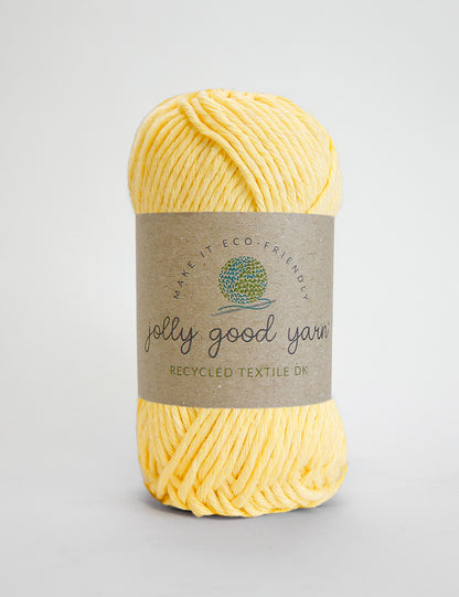 Slapton Yellow DK Recycled Yarn (50g)