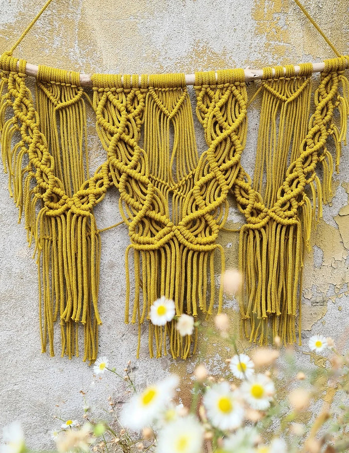 Crocheted  wall hanging