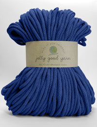 5mm Topsham Blue recycled cotton macrame cord