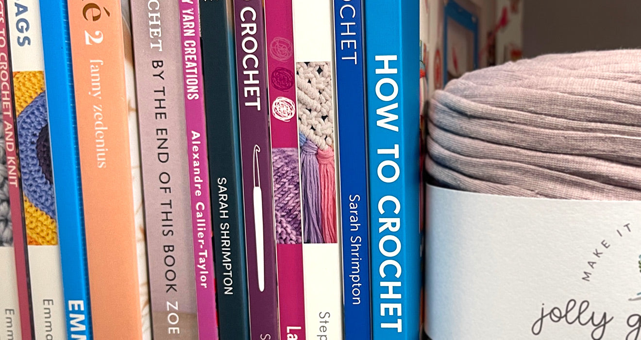 Browse our crochet and project books