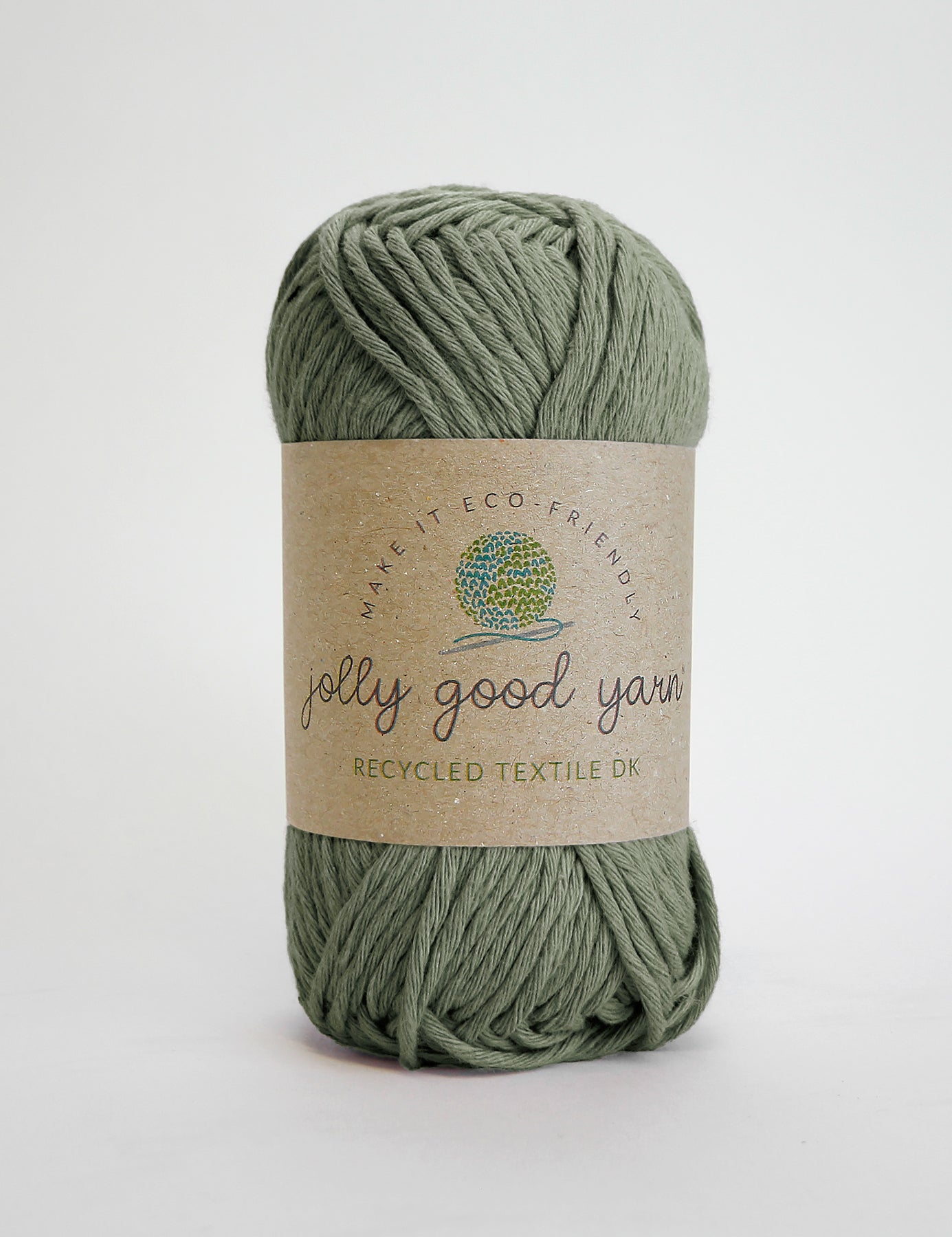 Washfield Green DK Recycled Yarn (50g)