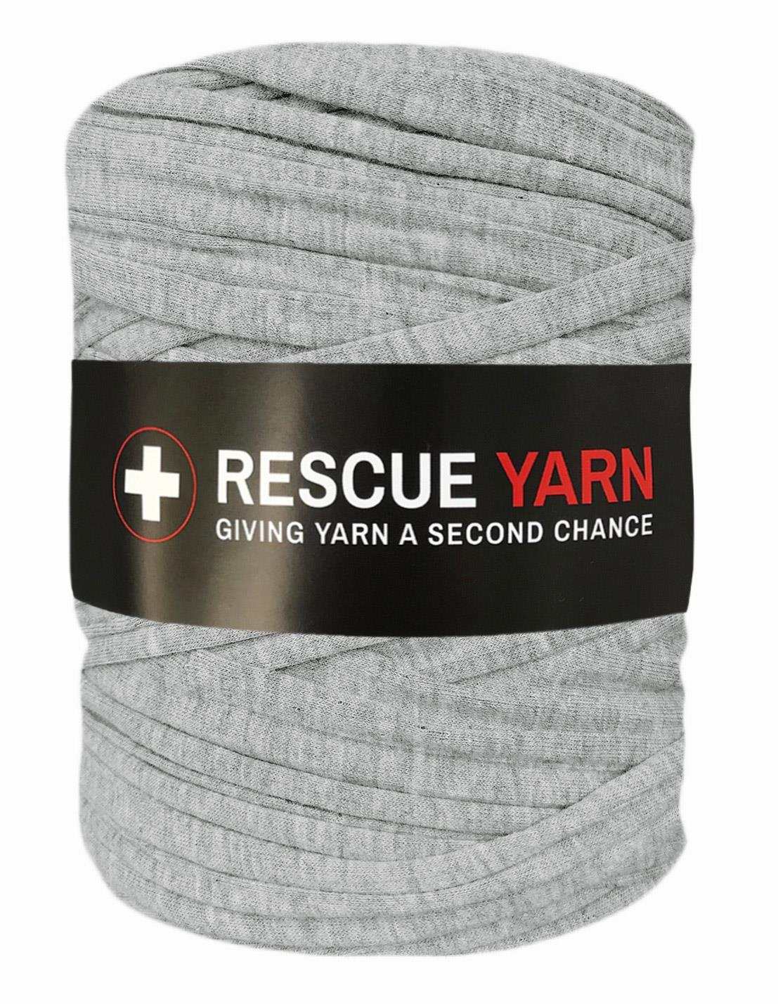 Grey t-shirt yarn by Rescue Yarn (100-120m)