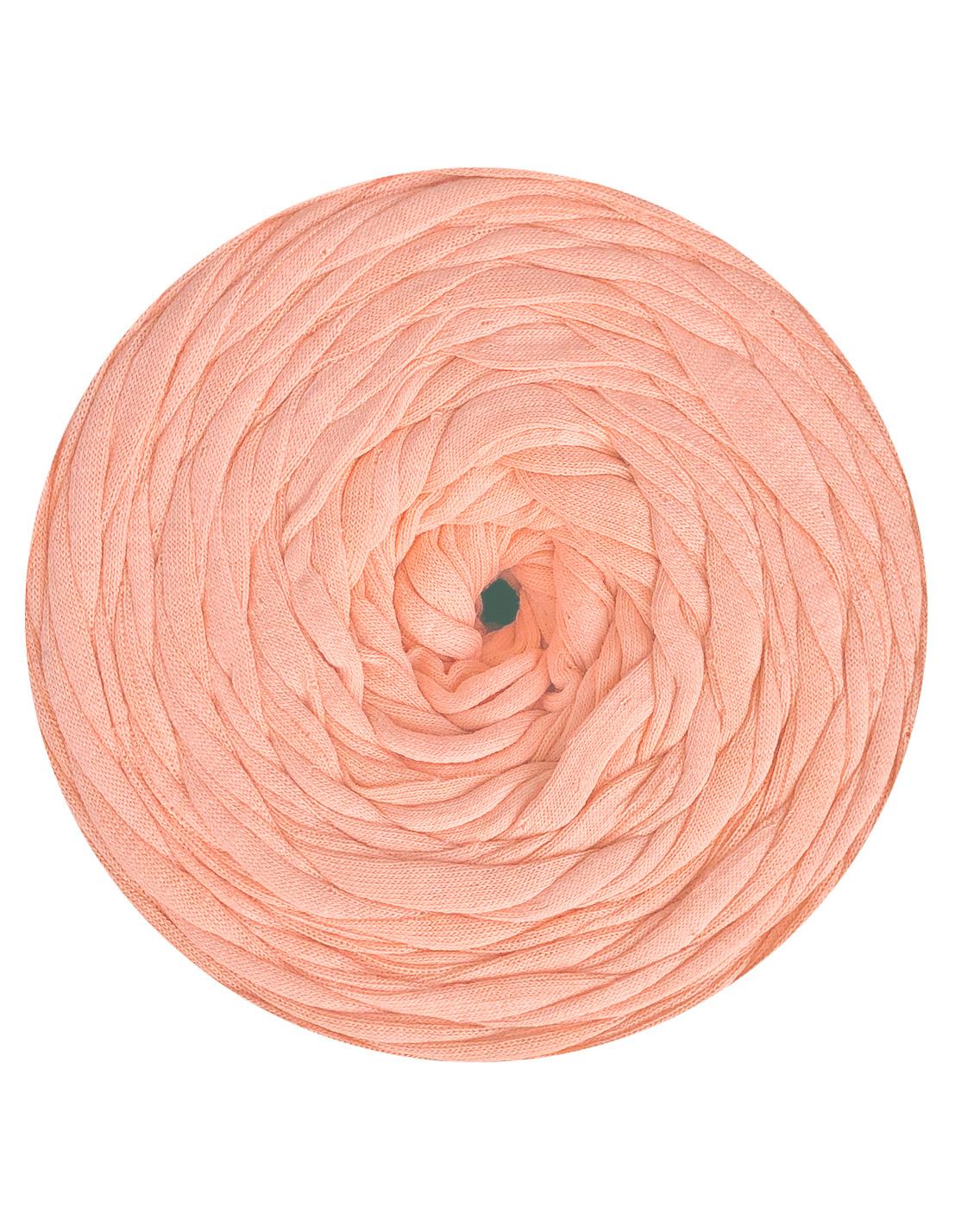 Peachy pink t-shirt yarn by Rescue Yarn (100-120m)