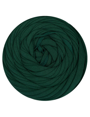 Deep hunter green t-shirt yarn by Rescue Yarn (100-120m)