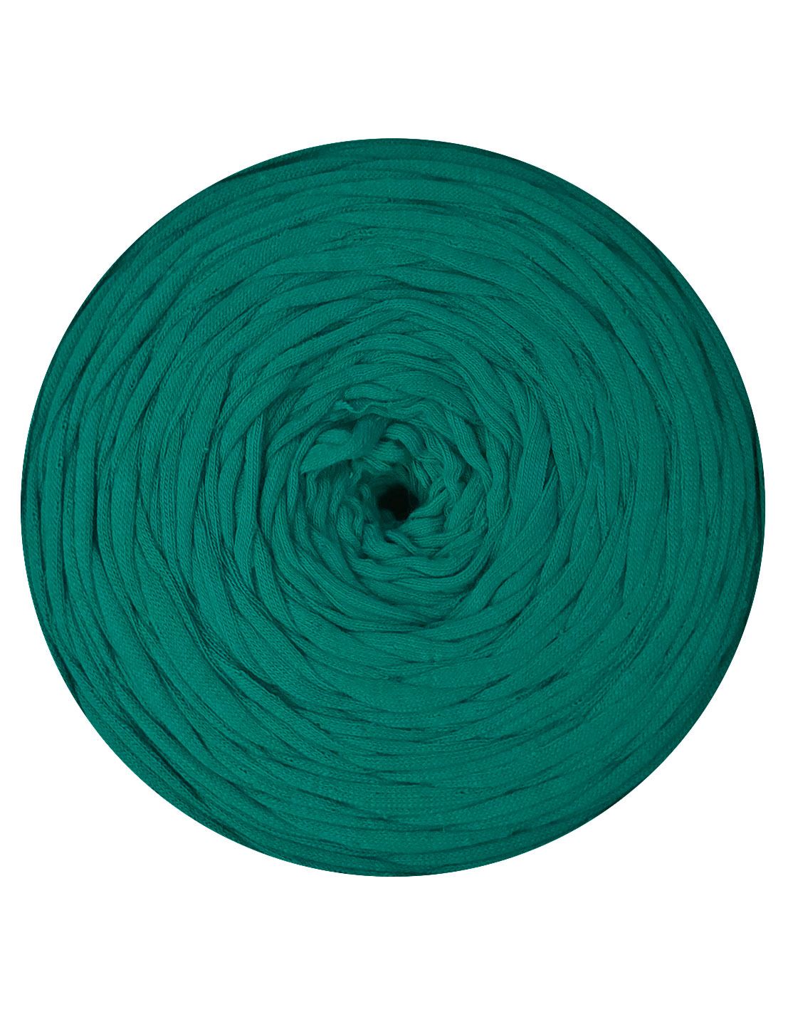 Bright teal t-shirt yarn (100-120m)