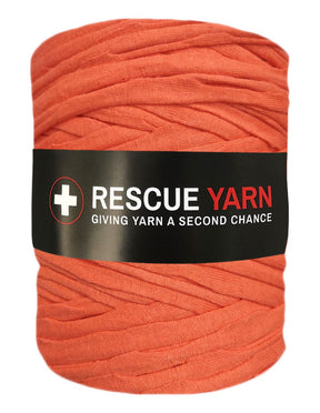 Sunrise orange t-shirt yarn by Rescue Yarn (100-120m)