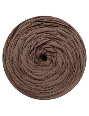Medium taupe t-shirt yarn by Hoooked Zpagetti (100-120m)