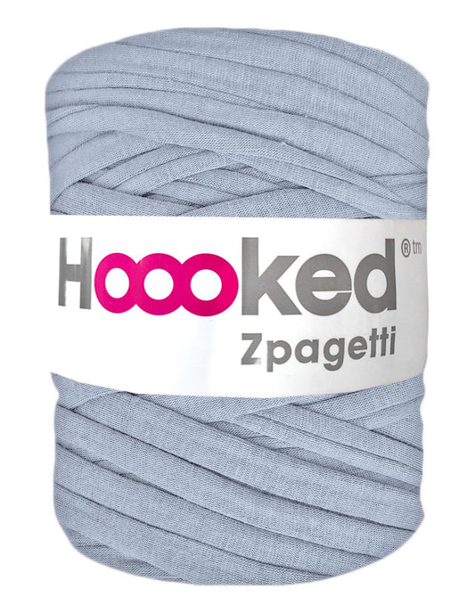 Pigeon blue t-shirt yarn by Hoooked Zpagetti (100-120m)