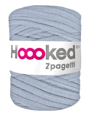 Pigeon blue t-shirt yarn by Hoooked Zpagetti (100-120m)