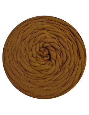 Dark copper brown t-shirt yarn (100-120m)