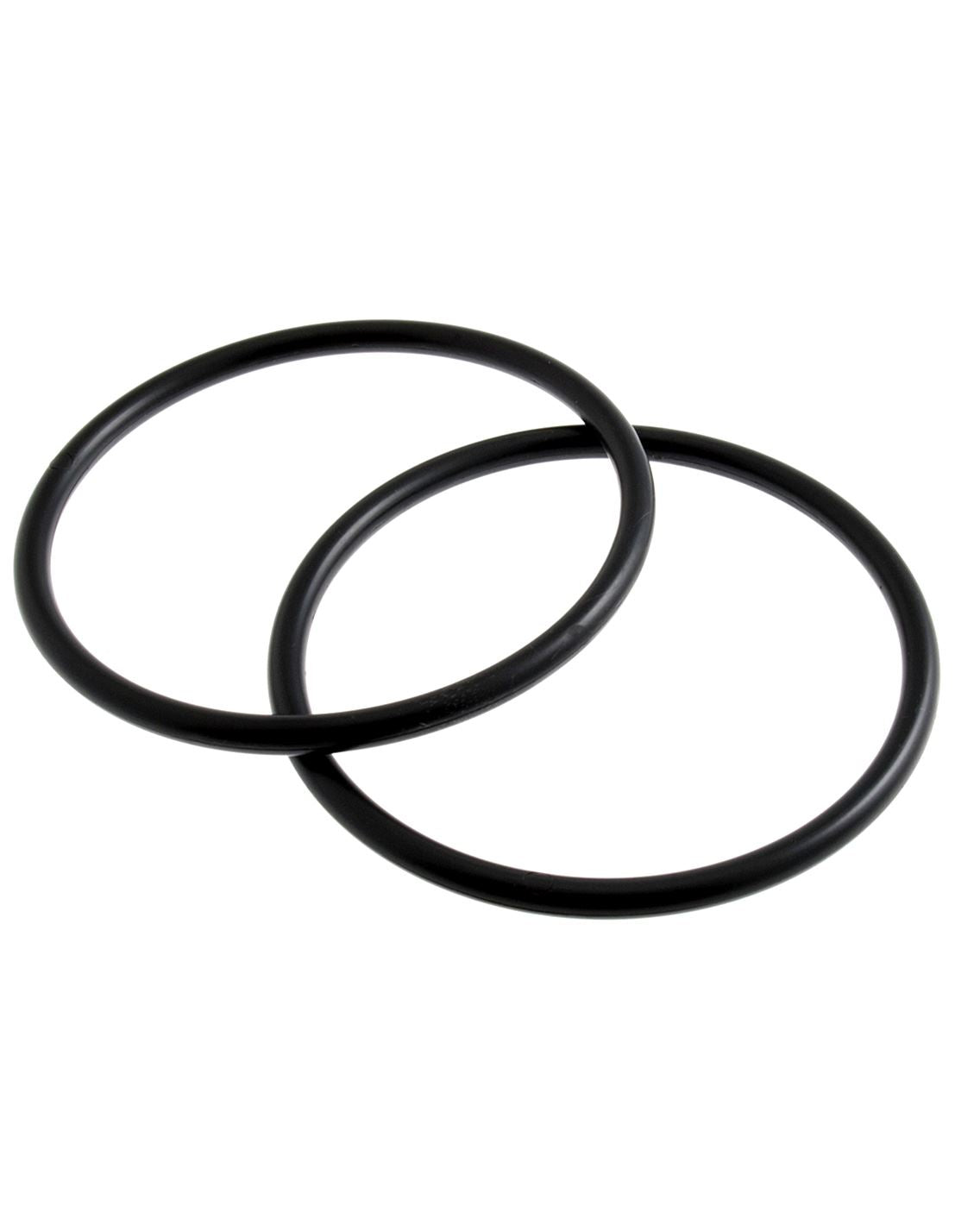 Trimits black graphite (CFH1/GRP) plastic round bag handles - 12.5cm
