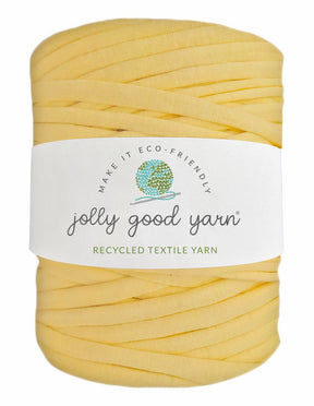 Lemon yellow t-shirt yarn (100-120m)
