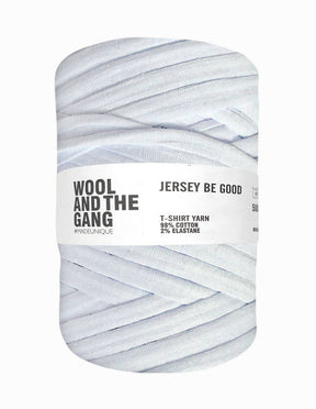 White Noise Jersey Be Good t-shirt yarn by Wool and the Gang (500g)