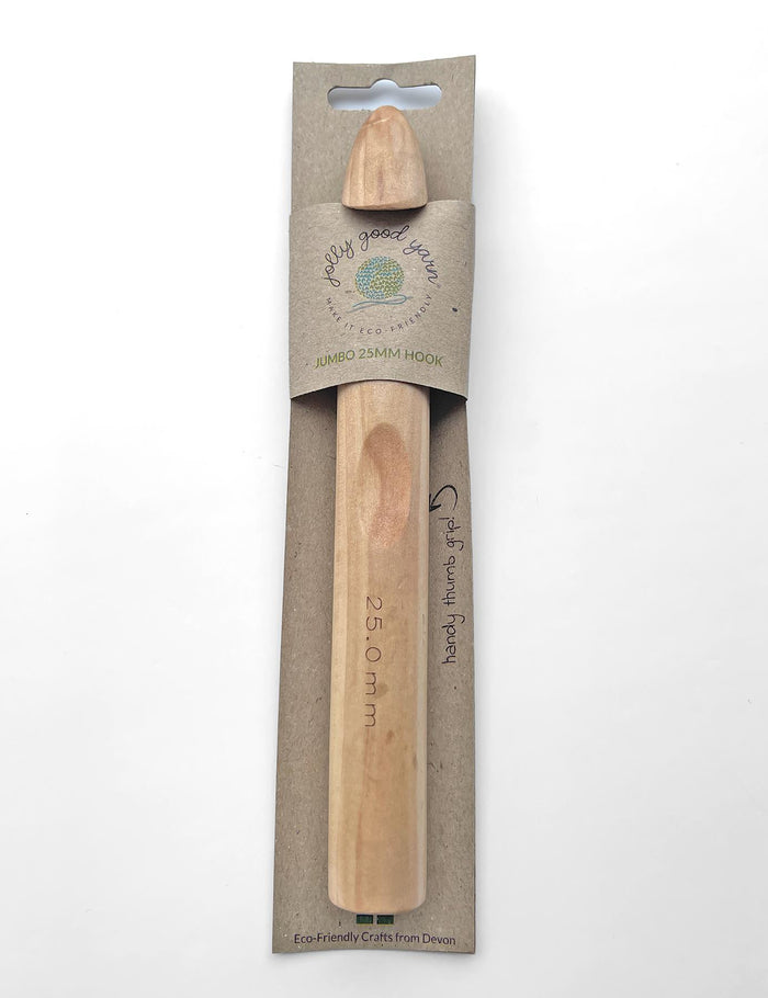 Large 25mm Birch Crochet Hook