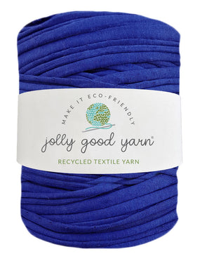 Deep royal blue t-shirt yarn (100-120m)