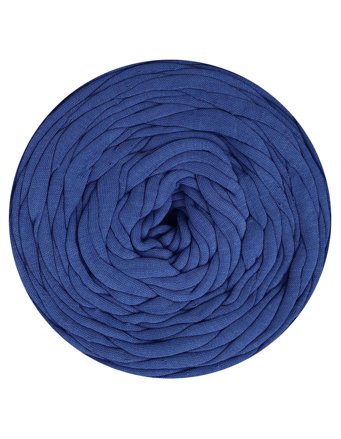 Cobalt blue t-shirt yarn by Rescue Yarn (100-120m)