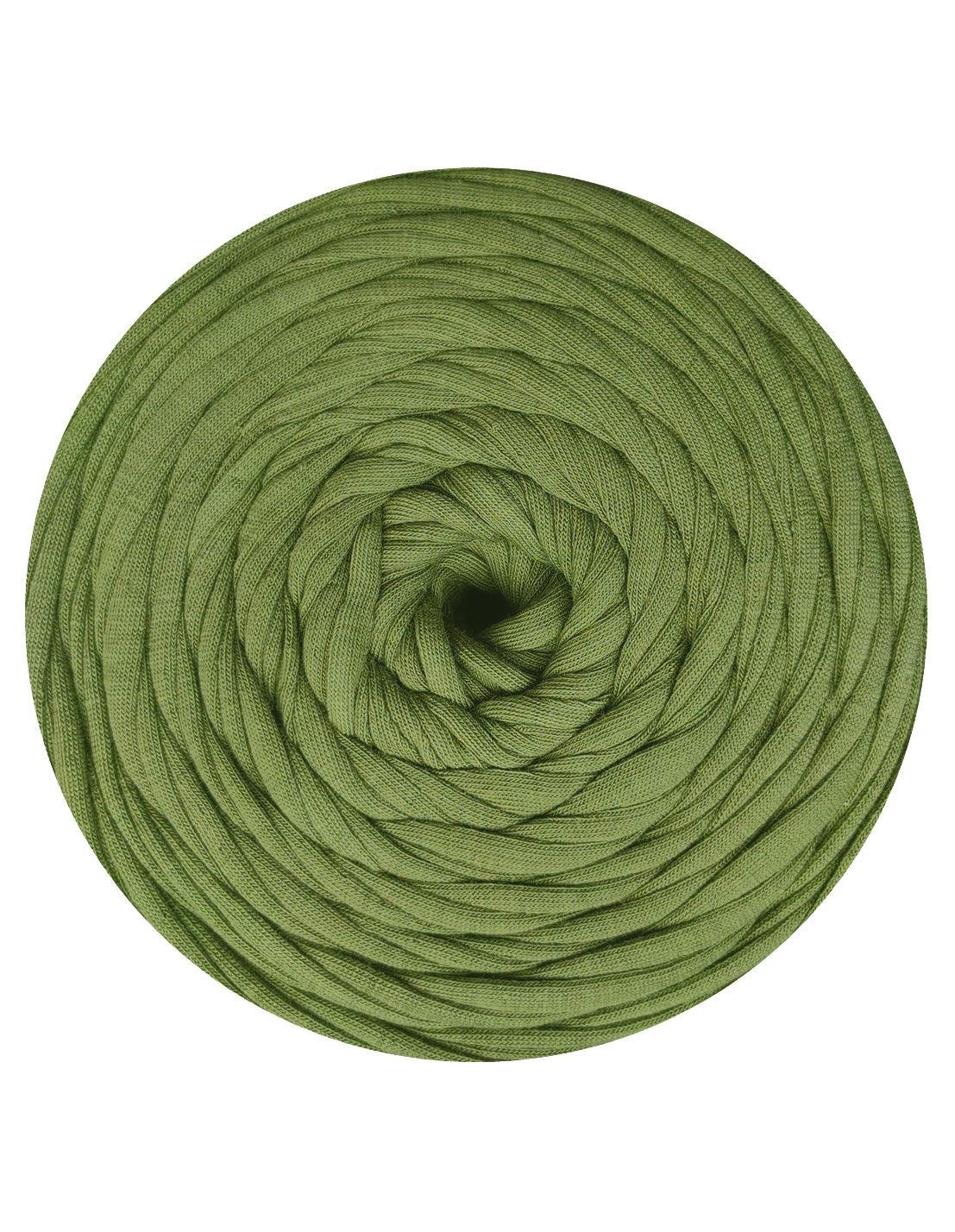 Pickle green t-shirt yarn by Hoooked Zpagetti (100-120m)