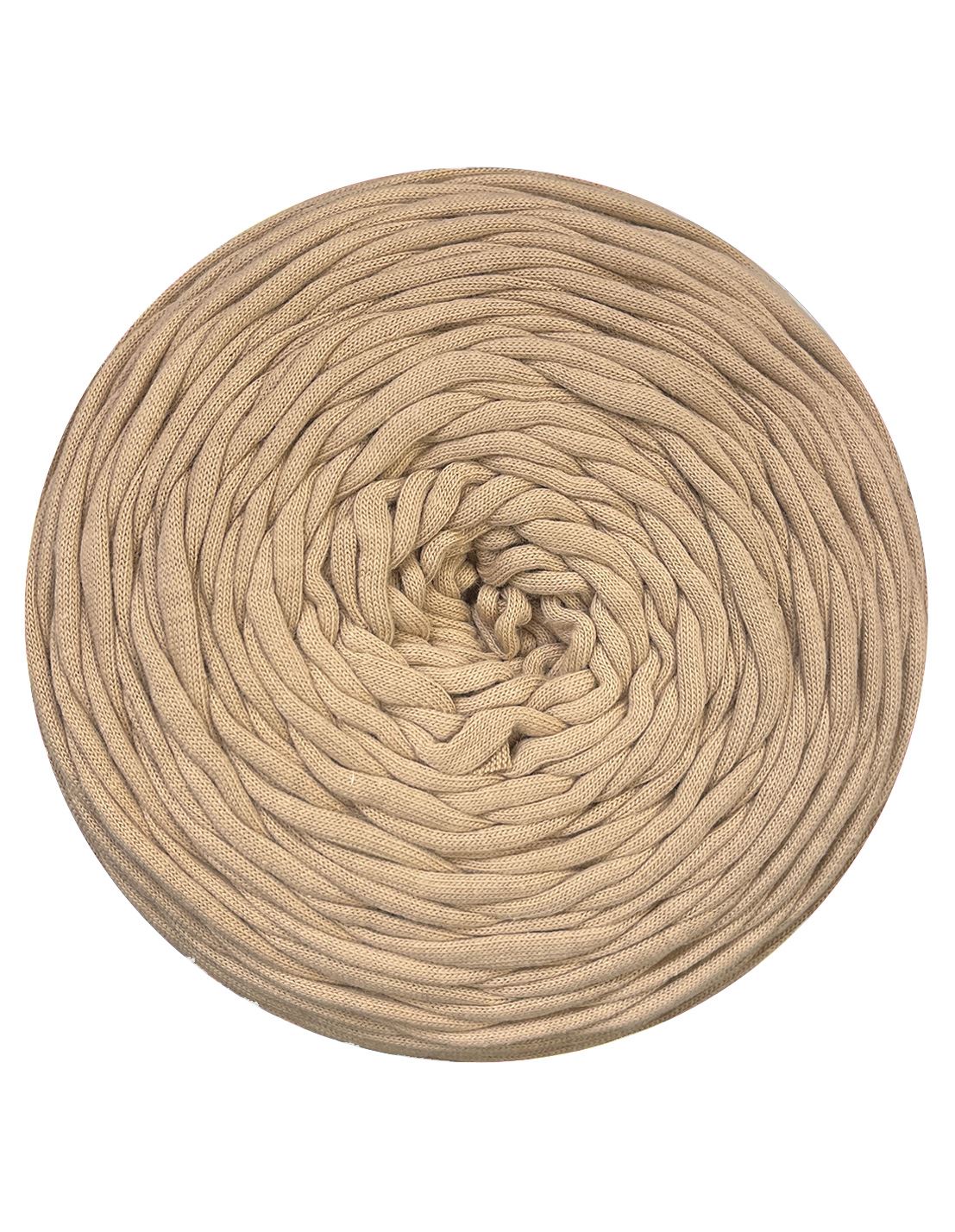 Deep sand t-shirt yarn by Rescue Yarn (100-120m)