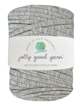 Bright cloud grey t-shirt yarn (100-120m)
