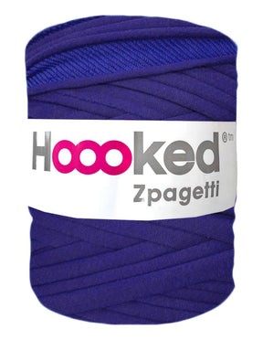 Light midnight blue t-shirt yarn by Hoooked Zpagetti (100-120m)