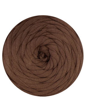 Coffee bean brown t-shirt yarn (100-120m)