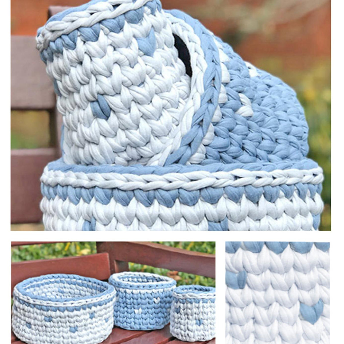 Crochet T-Shirt Yarn Bowl PDF – B.Hooked