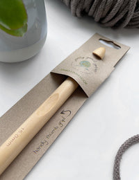 Large 15mm Birch Crochet Hook