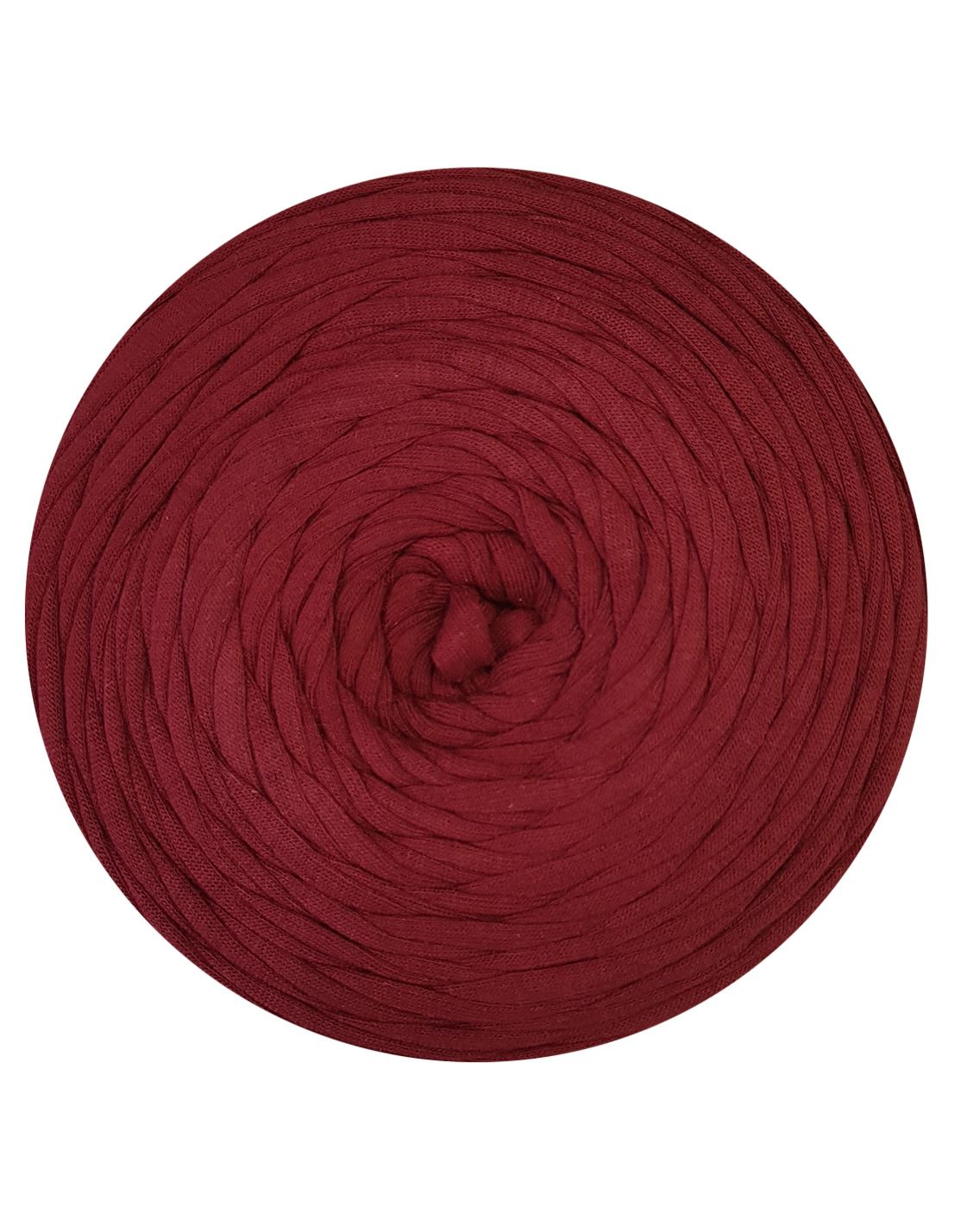 Rich maroon t-shirt yarn by Hoooked Zpagetti (100-120m)