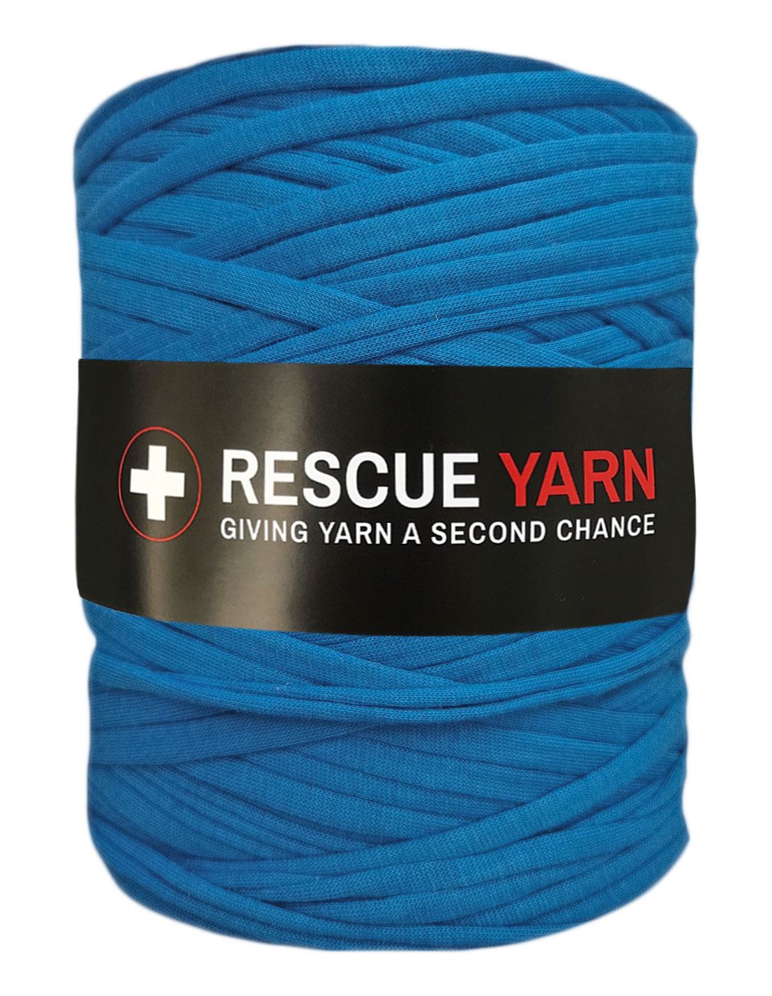 Blue t-shirt yarn by Rescue Yarn (100-120m)