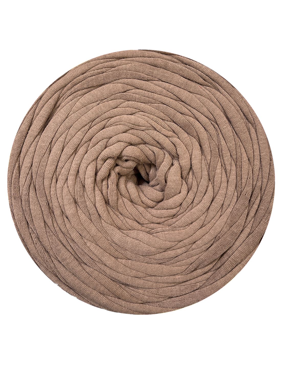 Muted taupe t-shirt yarn by Rescue Yarn (100-120m)
