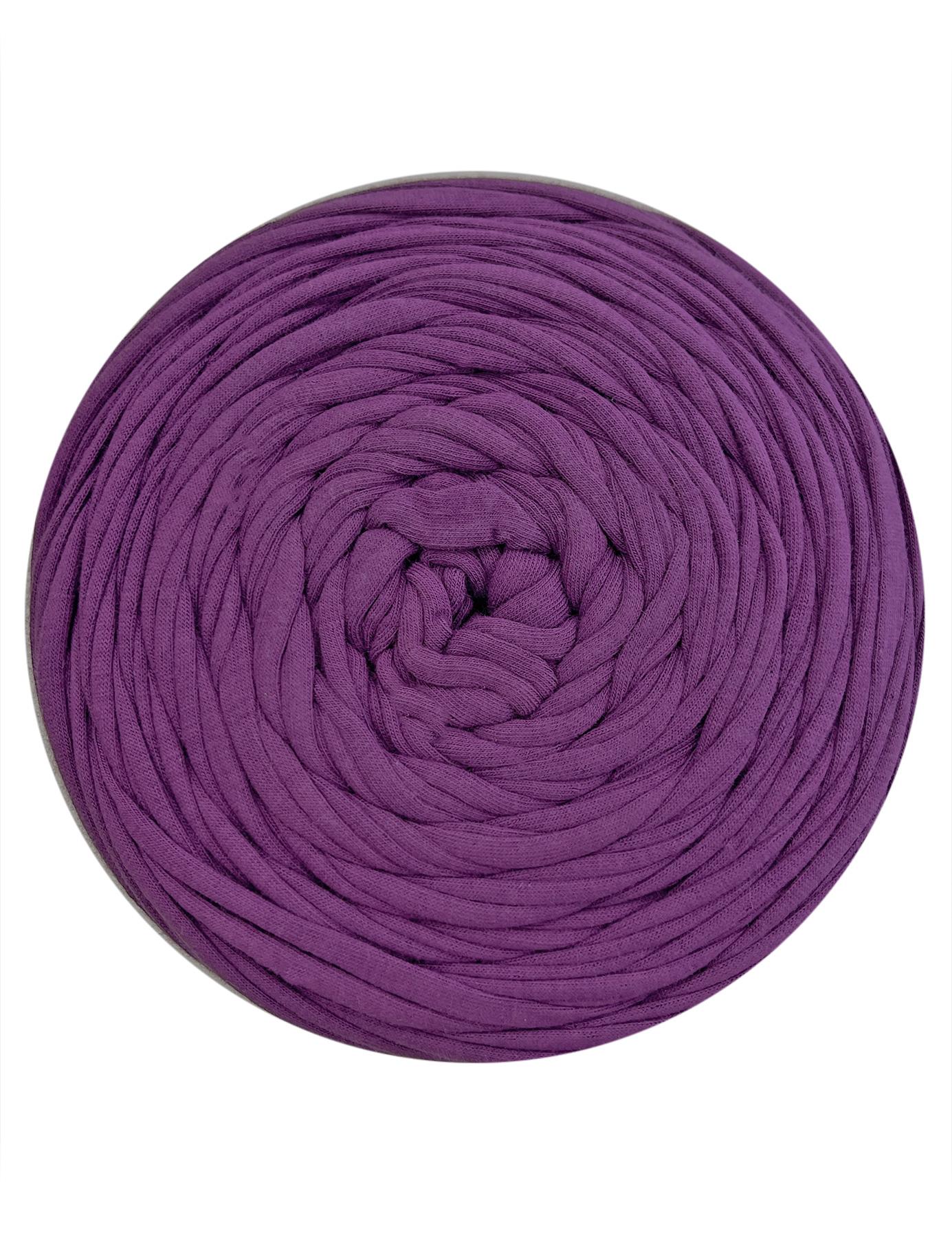 Dark magenta t-shirt yarn by Hoooked Zpagetti (100-120m)