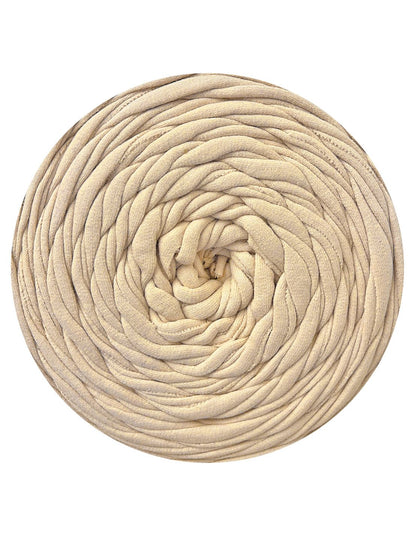 Light sand t-shirt yarn by Rescue Yarn (100-120m)