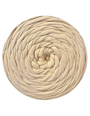 Light sand t-shirt yarn by Rescue Yarn (100-120m)