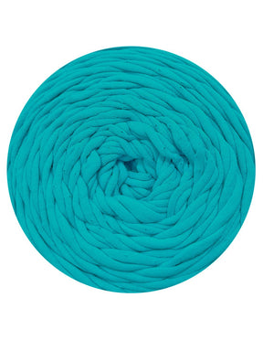 Bright sea blue t-shirt yarn by Hoooked Zpagetti (100-120m)