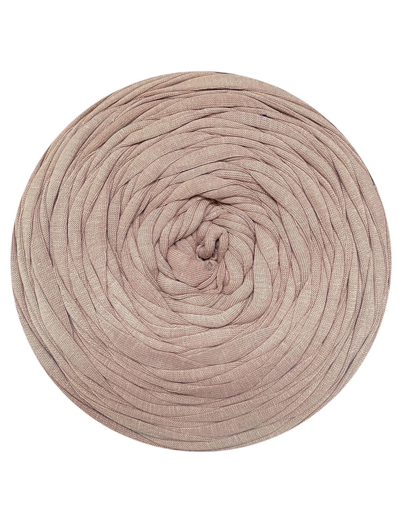 Purple taupe t-shirt yarn (100-120m)