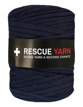Deep navy t-shirt yarn by Rescue Yarn (100-120m)