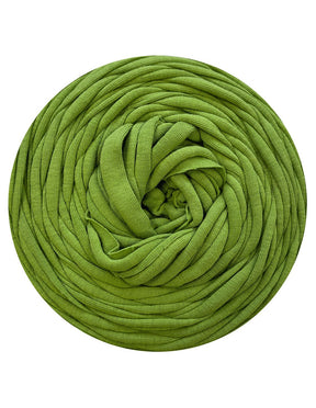 Light moss green t-shirt yarn by Rescue Yarn (100-120m)