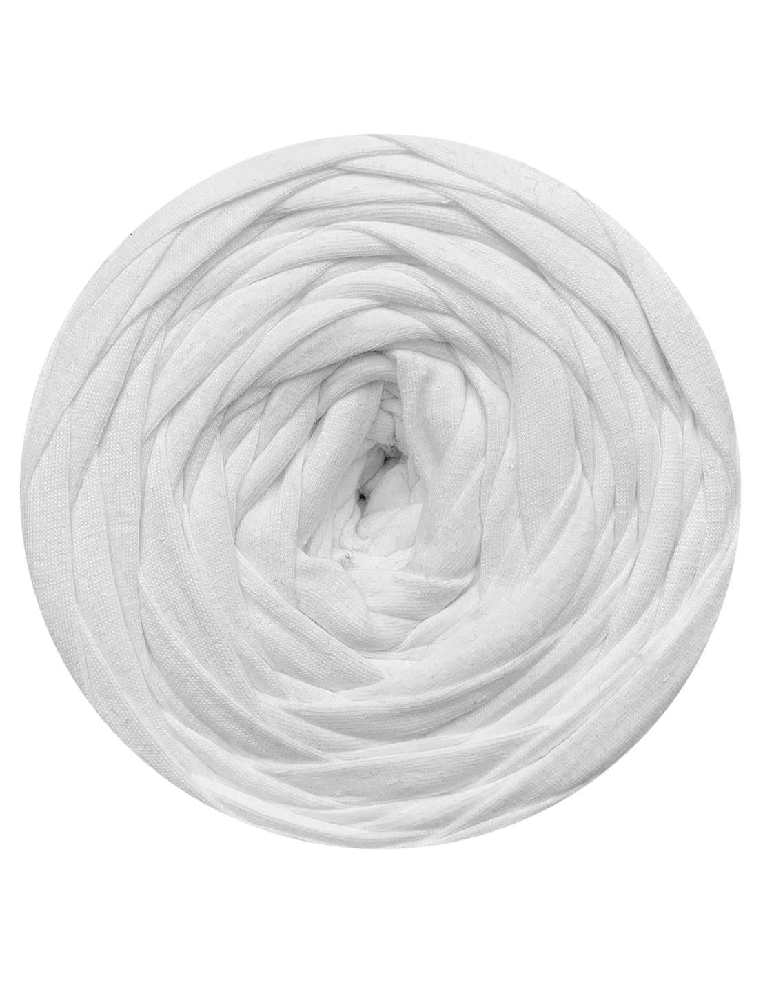 White t-shirt yarn by Rescue Yarn (100-120m)