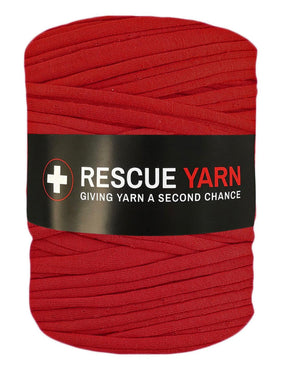 Warm red t-shirt yarn by Rescue Yarn (100-120m)