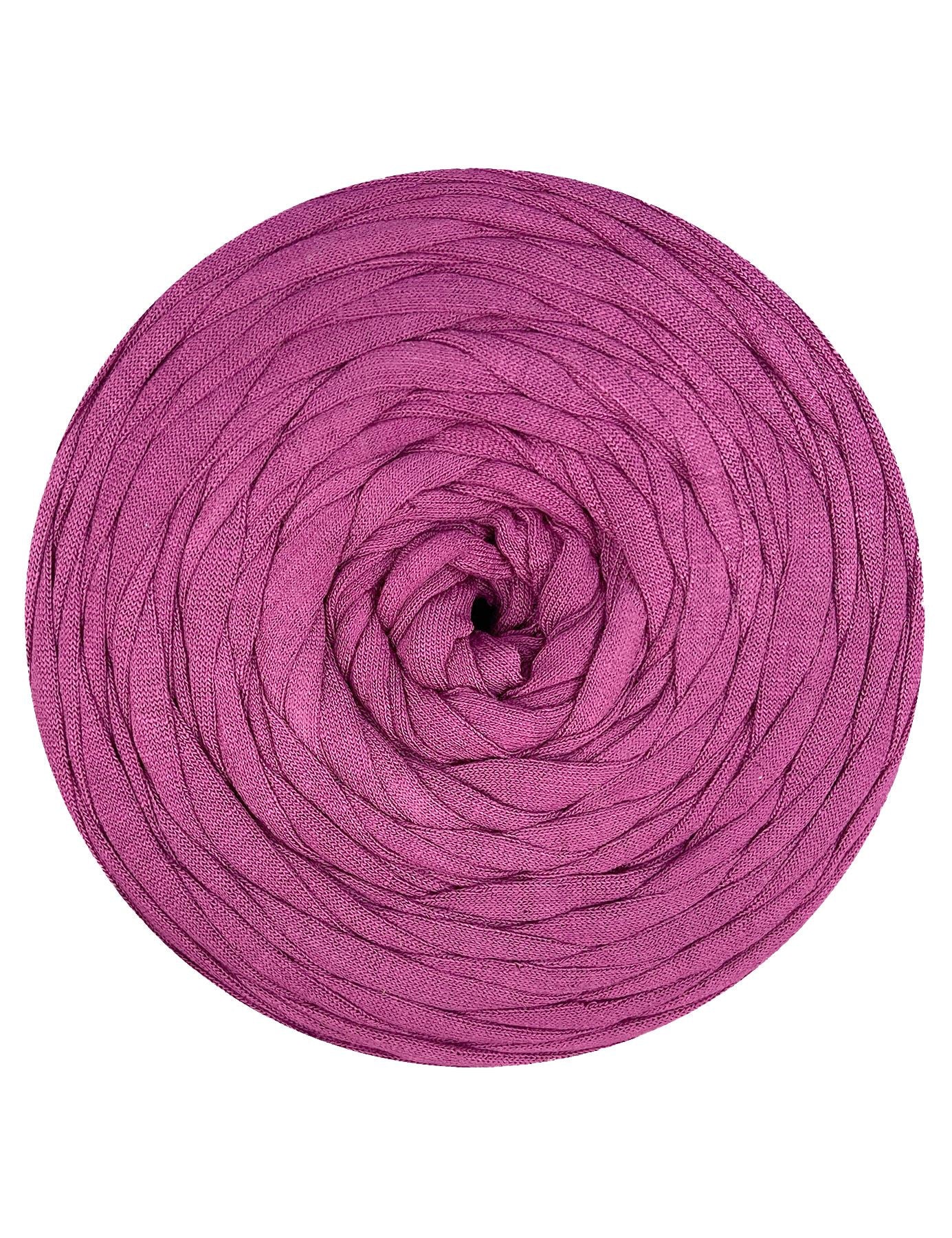 Muted magenta purple t-shirt yarn by Rescue Yarn (100-120m)